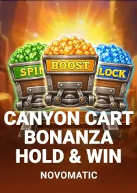 Canyon Cart Bonanza: Hold & Win